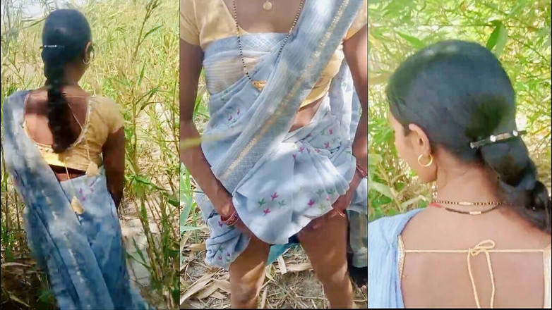 RadhaDevi: Деревенская местная бхабхи на улице, секс-видео