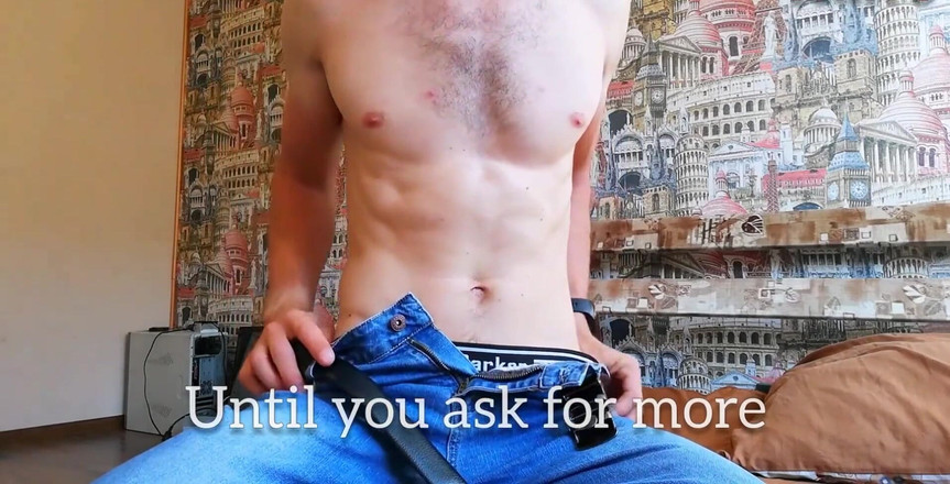 You 170: Špinavé řeči a sténání sexy chlapa vás přivedou k šílenství, má velký...