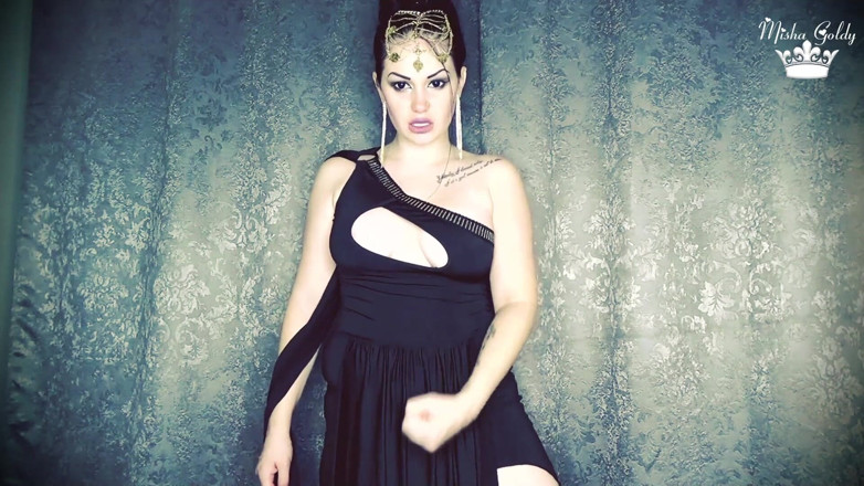 Goddess Misha Goldy: Best orgasm ever form dark goddess! End 2