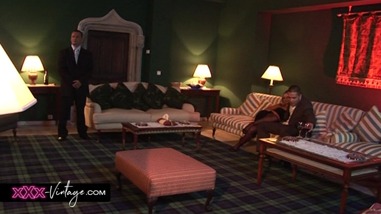 XXX-Vintage: Intensywny DP z Liliane Tiger