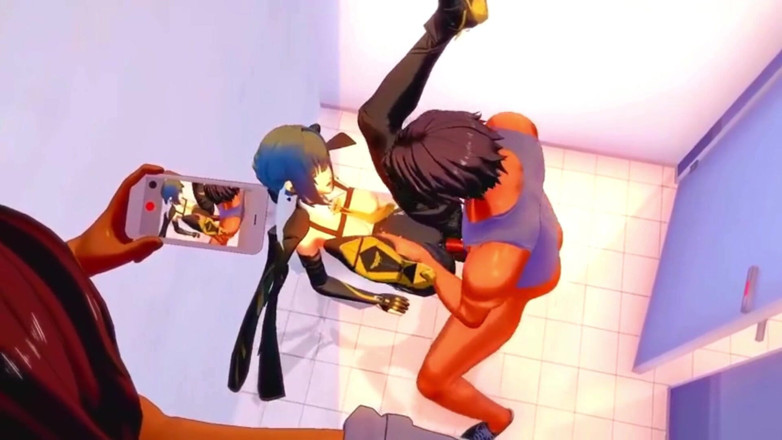 NSFWOtaku: Zenless Zone Zero - Horny Evelyn Squirting Everywhere While Taking a...