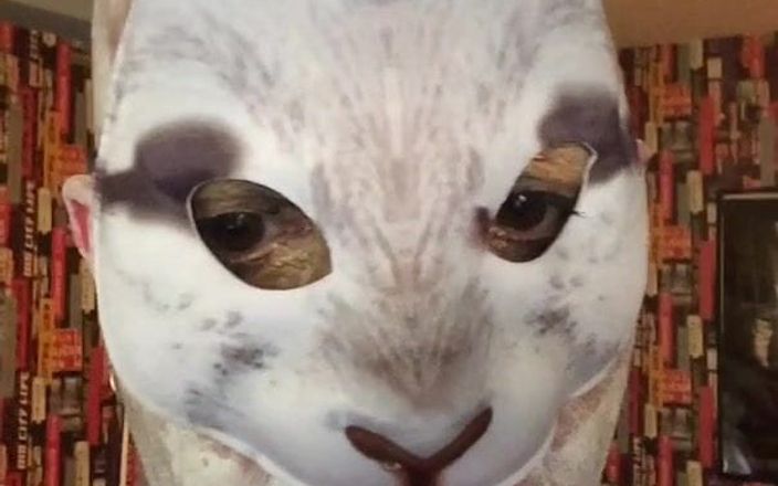 Analzebutt aka the evil lord of ass: Weißes sissy-häschen nimmt es hart in das arschloch des hasen