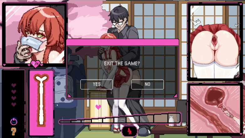 NSFWOtaku: Hentai hra - Coplay sexuální scény - cenzurátor