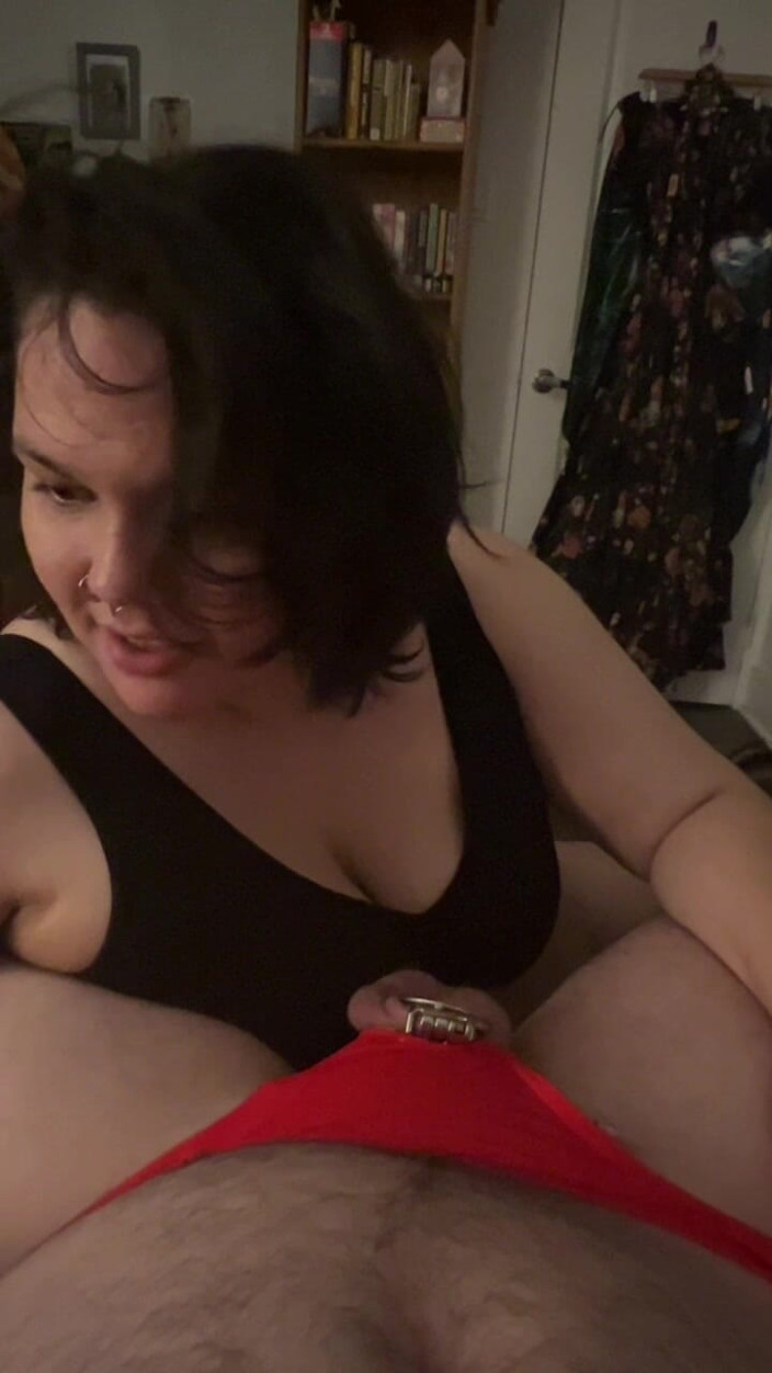 MyPrejacBoyfriend: Chastity Cuck Teasing! Dirty Talk Sph &amp; Showing Him Pictures of...