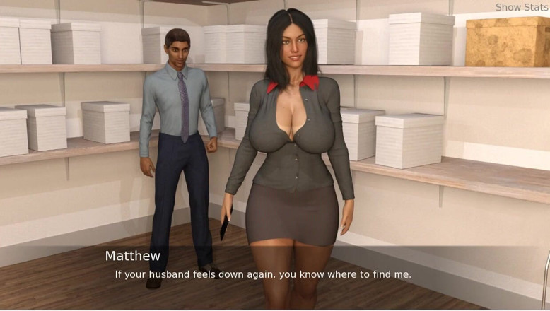 XXX Games Bunk: Projecthotwife - Joc de roluri - soție sexy care face spectacol pe...