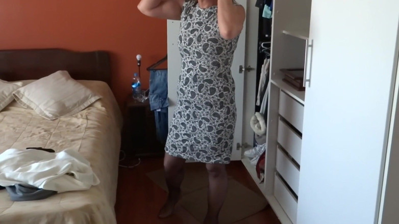 Ardientes69: 我穿着衣服和老板一起去汽车旅馆，而我的丈夫则在他撸管时记录我