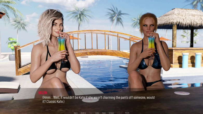 Dirty GamesXxX: Shared Desires: Sexy Hotwives Topless on the Beach - Episode 2