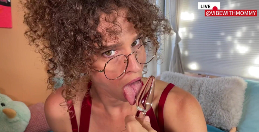 VibeWithMommy: Anální creampie JOi odpočítávání mrdky!! Miluji vás zlatíčko!