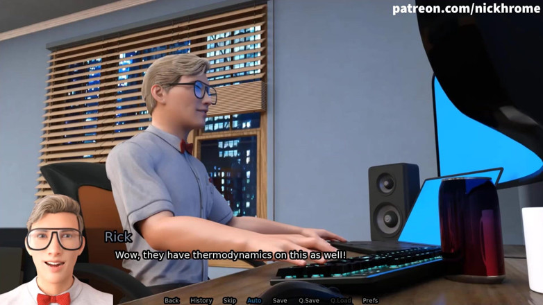 Visual Novels: SexBot 26 - college whore came to me