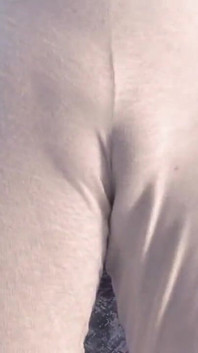 Latino Shows off His Bump on Camera Inside His Gray Sweatshirt