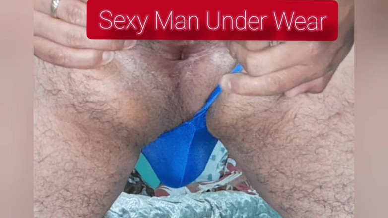 Davidandrexxx: Sexy blue underwaear to masturbate until cumm
