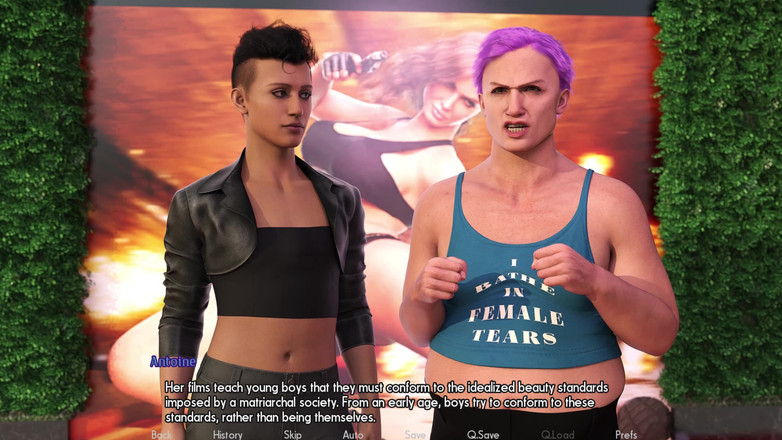 Snip Gameplay: Shemevolution alternativa 2 eu então quero foder meus colegas de trabalho