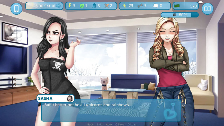 Dirty GamesXxX: Aşk ve seks ikinci kale: arkadaşlarıyla takılıyor bölüm 9