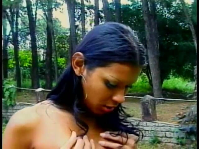 Hot TRANSformations: Hot Latin tranny gets her hard pole sucked by guy...