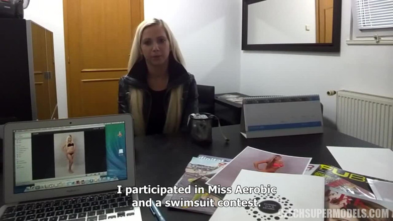 Czech Supermodels: Czech Supermodels 17: Jana: Blonde Slut Drenched and Exposed Raw
