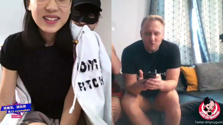SpicyGum: June Liu – karantina seks online bareng kate truu