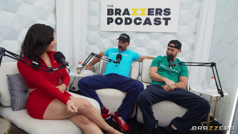 BRAZZERS: Brazzers - Valentina Nappi Takes Two Cocks After Podcast