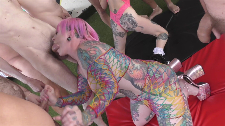 Bukkake Sperm Party: Настоящая вечеринка спермы буккаке, том 28 No2