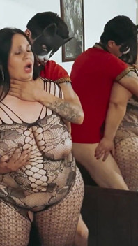 BBW Wife Shared, Husband Films Her, Only Fans in Slow Motion