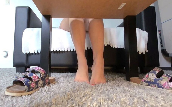 BlondeHexe VR: Vídeo de Ignorar Escravo - Olhe para Meus Pés Enquanto