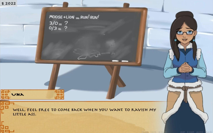 Cartoon Play: Four elements trainer part 13 (Book 1 water) (Slave route)