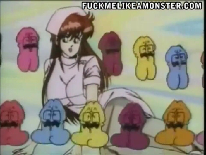 Fuck Me Like a Monster: 간호사의 노예가 되는 무력한 만화 캐릭터