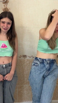 Chicas desesperadas en jeans