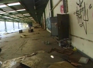European Classics: French chick gets plowed outdoors in the abandoned building