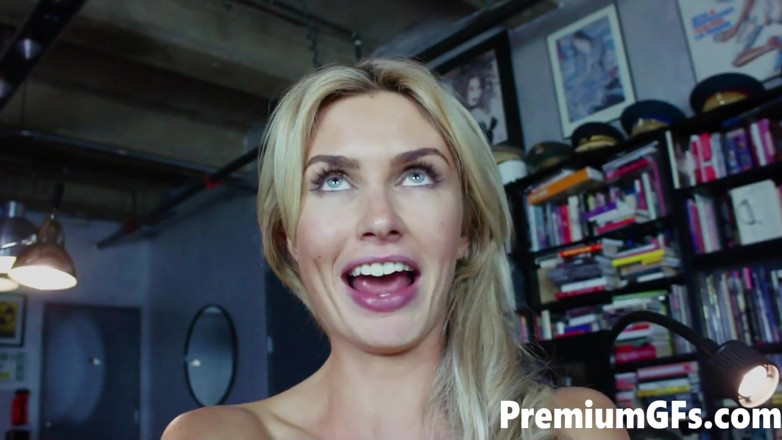 Premium GFs: Blonde MILF Nina Hartley in her BTS interview