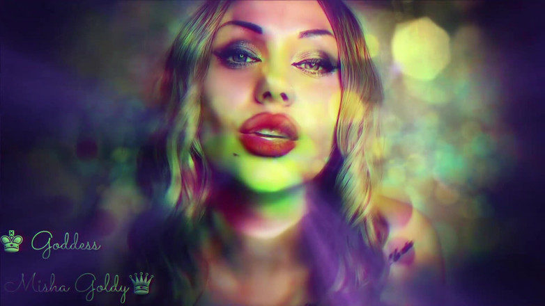 Goddess Misha Goldy: No pussy fuck! Just a strong ASMR brain fuck!