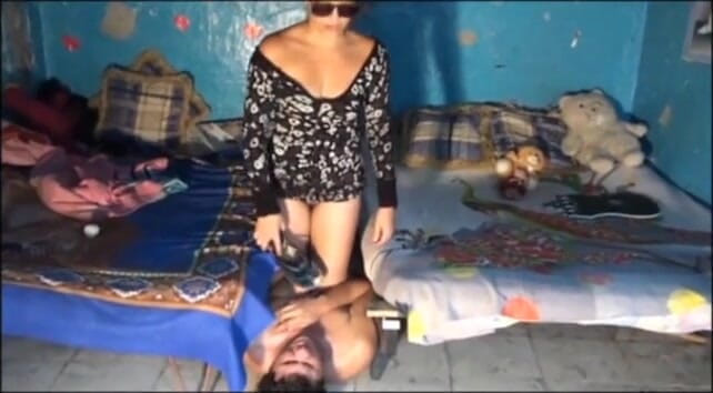 Femdom Austria: Private slapping action