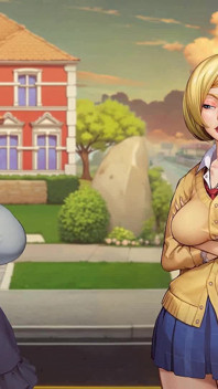 Taffy Tales: зрелая милфа глубоко заглатывает хуище и покрытая спермой в университетском кампусе студентом - эпизод 21