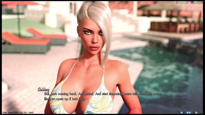 Porny Games: Maddog的《我们迷路了》ii - 继父中出两个继女在一个高档度假村 17