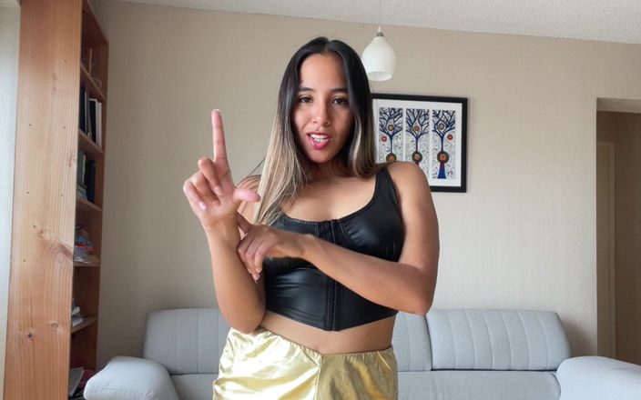 Goddess Alexa femdom: Uderzenie dla mojego przegranego znak przegrany symbol femdom JOI