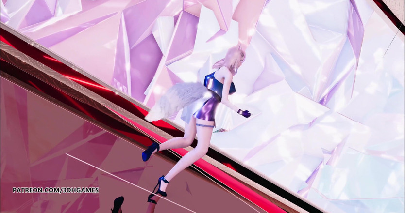 3D-Hentai Games: GFRIEND - Mago Ahri Kda hot striptease 4K 60FPS