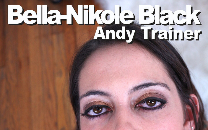 Edge Interactive Publishing: Bella-Nikole Black &amp; Andy Trainer v růžovém sání obličeje