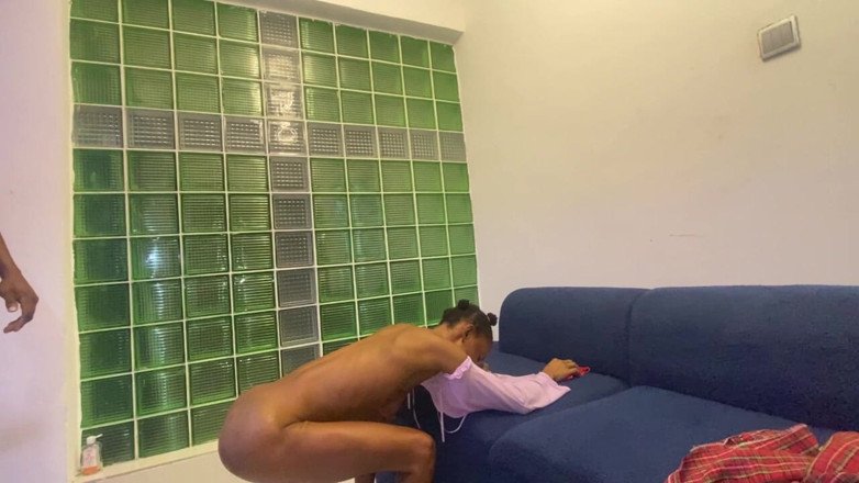NaijaTeens: African Student Fucks Skinny Maid After College