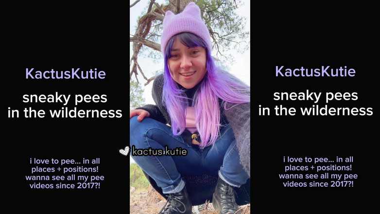 kactus kutie: Pisciare subdole nelle terre selvagge