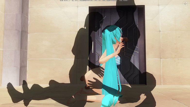 H3DC: Hentai Miku 3d dreifache penetration
