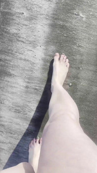 Beach Feet Teasing