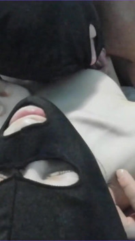 Sexy couple lick their breasts and nipples tenderly