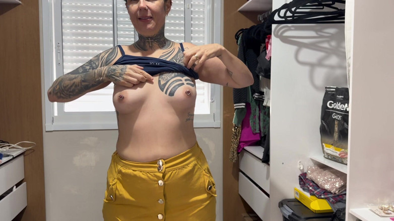 Couple dna: Me and My Husband with a Small Dick Getting Ready...