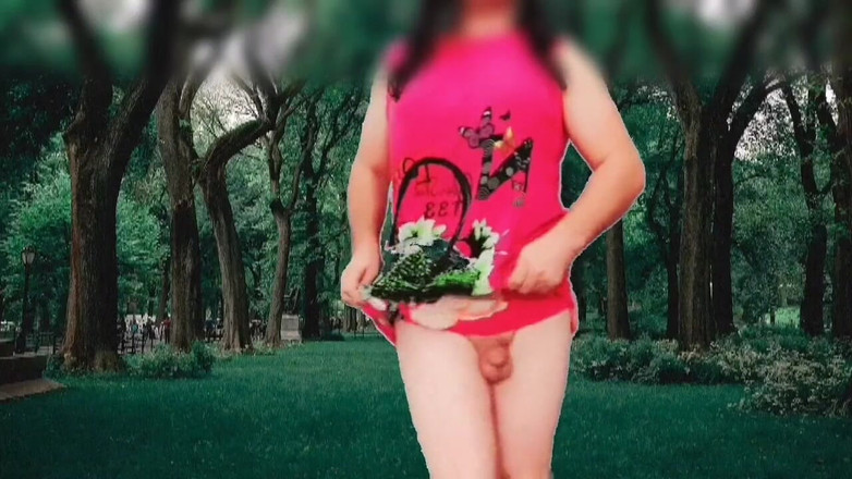 Kitty_Cross: Zıplarken kısa elbise, erkekler beklemede yatıyor