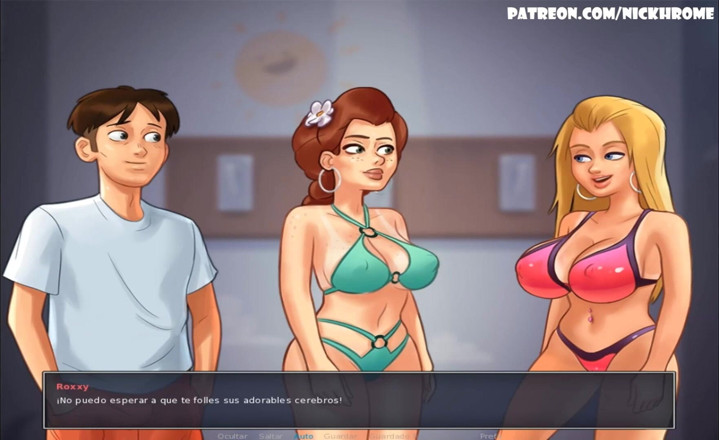 Cartoon Universal: Summertime saga part 6 - College  (Espanol sub)