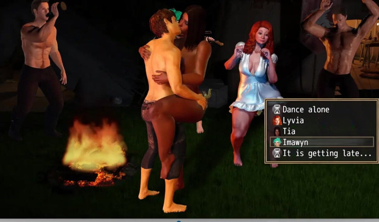 XXX Games Bunk: Una lucha por pecados - juego de roles - Tia - esposa baila...