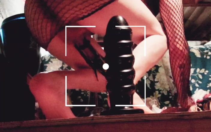 TCiskiss Production&#039;s: Huge anal insertion into hot femboy crossdresser ass Tiffany Ciskiss