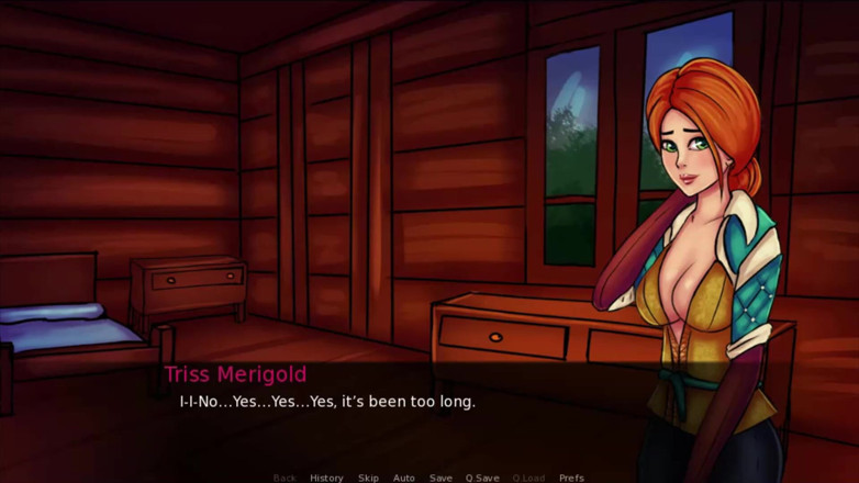 Cartoon Play: Pusty klub część 3 (Triss Merigold)