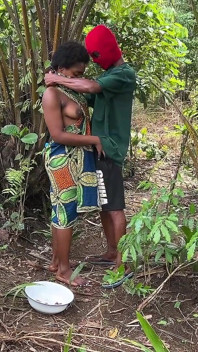 Couple Fuck Them Selves Outdoor in the Woods