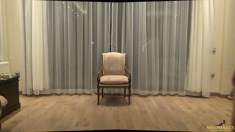 Nylondelux: Lubang pantat ketat dan stoking saya