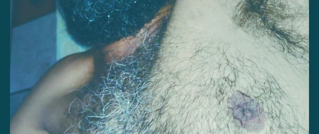 Stink HairyMale: Moje tělo zblízka v bílých ponožkách